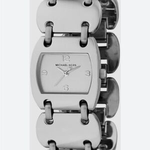 Michael Kors stainless steel silver watch